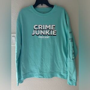 Crime Junkie Crewneck Sweatshirt